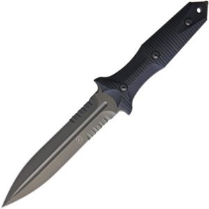 Cuchillo Bastinelli Creations Grozo Fixed Blade Serrated GROZO PVD COMBO EDGE