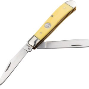 Navaja Boker Mini Trapper Yellow Delrin 110850