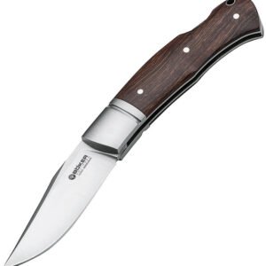 Cuchillo Boker Boxer Lockback Desert Ironwood 111025