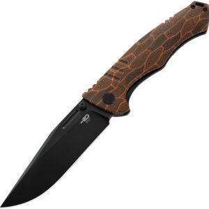 Cuchillo Bestech Knives Keen II Framelock Black/Org BT2301F