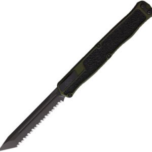Navaja automática Heretic Knives Auto Cleric II OTF DLC FS OD H019-6C-GRN