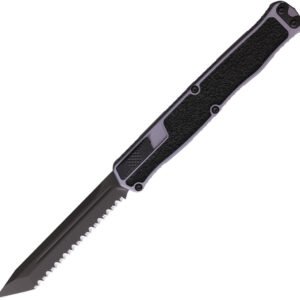 Navaja automática Heretic Knives Auto Cleric II OTF DLC FS Gray H019-6C-GRY