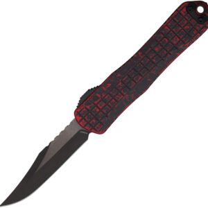 Navaja automática Heretic Knives Auto Manticore E OTF Bowie H026BF-6A-BRKRED