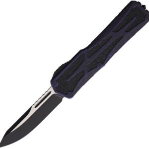 Navaja automática Heretic Knives Auto Colossus OTF Battle Worn H039-14A-BRKPU