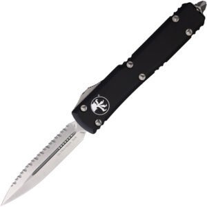 Navaja automática Microtech Auto Ultratech D/E OTF Black 122-12
