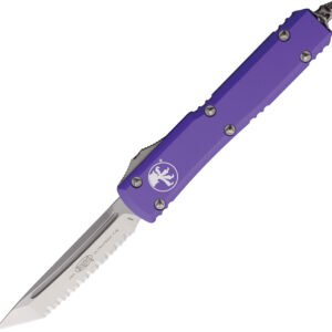 Navaja automática Microtech Auto Ultratech T/E OTF Purple 123-12PU
