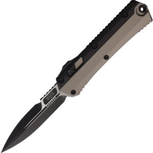 Navaja automática Microtech Auto Glykon OTF Bayonet Gray 184-1NC