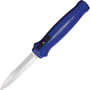 Navaja automática Piranha Knives Auto Rated-X OTF Blue P-20B