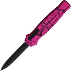 Navaja automática Piranha Knives Auto Rated-X OTF Pink P-20PKT