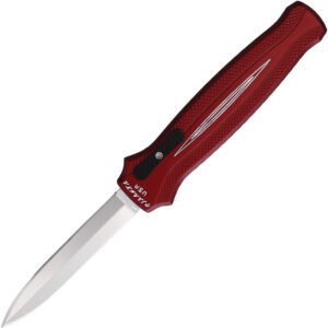 Navaja automática Piranha Knives Auto Rated-X OTF Red P-20R