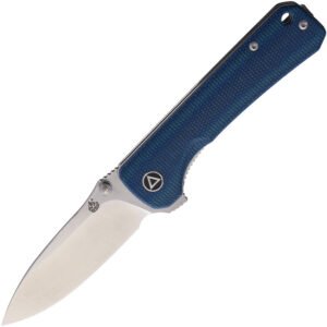 Navaja QSP Knife Hawk Linerlock Blue Micarta QS131-I