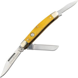 Navaja Boker Lg Stockman Smooth Yellow 110859