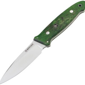 Navaja Boker Cub Fixed Blade Green Birch 128661