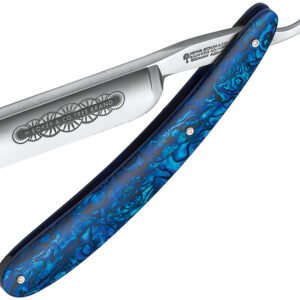 Navaja de barbero Boker Folding Razor Blue Paua 140557