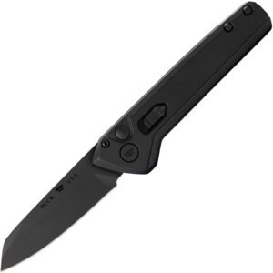 Navaja Buck Auto Deploy Button Lock Blk 13712