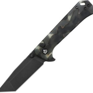 Navaja QSP Knife Grebe T Button Lock Glow QS148E2