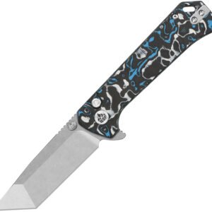 Navaja QSP Knife Grebe T Button Lock BWB CF QS148H1