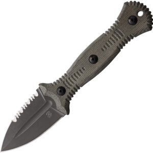Cuchillo Bastinelli Creations Telum Fixed Blade BC-28-GREEN
