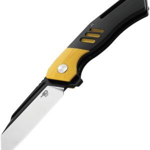Navaja Bestech Knives Rockface Linerlock Yellow BG46A