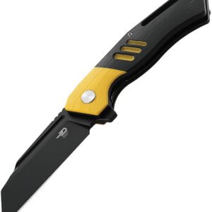 Navaja Bestech Knives Rockface Linerlock Yellow BG46B