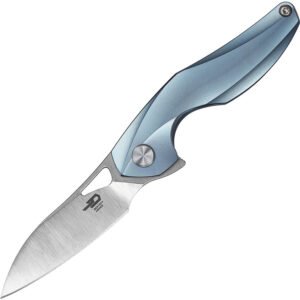 Navaja Bestech Knives The Reticulan Framelock Blue BT1810B