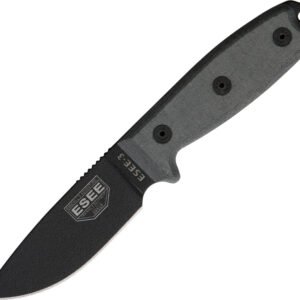 Cuchillo ESEE Model 3 Standard Edge ESEE-3PM-MB