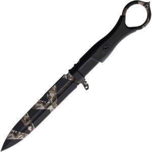 Cuchillo Extrema Ratio Misericordia Black Warfare EX0479BWLE