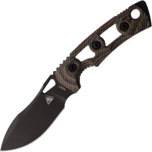 Cuchillo Fobos Knives Tier 1 Mini Mini PVD/Natural TIER1 MM PVD MNA/BLACK