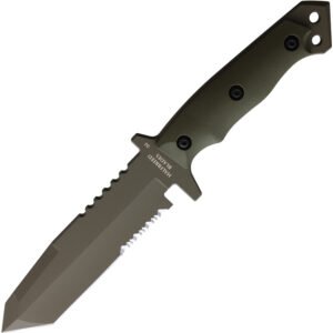 Cuchillo Halfbreed Blades Medium Infantry Knife OD MIK-02 OD