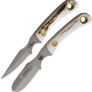 Cuchillo Knives Of Alaska Muskrat/Cub Combo Stag Bone 00101FG