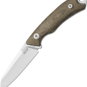 Cuchillo MKM-Maniago Knife Makers Pocket Tango 2 Fixed Blade Grn MK PT2-GC