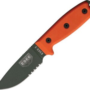 Cuchillo ESEE Model 3 Part Serrated ESEE-3S-OD