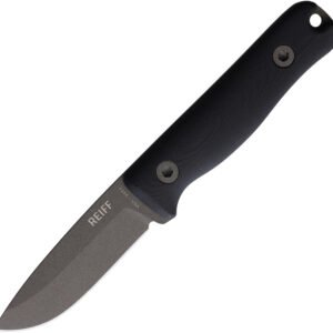 Cuchillo Reiff Knives F3 XC Fixed Blade Blk Lthr F3013BLGBRLCR