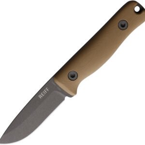 Cuchillo Reiff Knives F3 XC Fixed Blade Tan Kyd F3013CTGBLKA