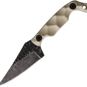 Cuchillo Stroup Knives Mini Mod 1 Fixed Blade Tan MINI1-T-G10-S
