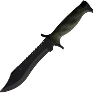 Navaja Aitor Oso Fixed Blade Green 16010V