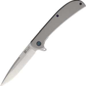 Navaja Al Mar Ultra Thin Framelock Satin Amk4118
