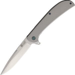 Navaja Al Mar Ultra Thin Framelock Satin Amk4119