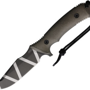 Cuchillo Acta Non Verba Knives M311 Spelter Elmax Camo Olive Anvm311-026