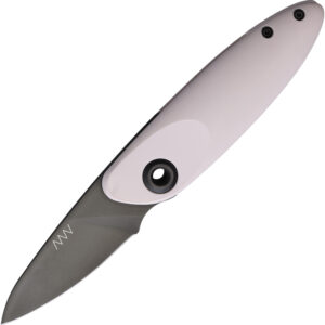 Navaja Acta Non Verba Knives Z070 Slip Joint Rose White ANVZ070-004