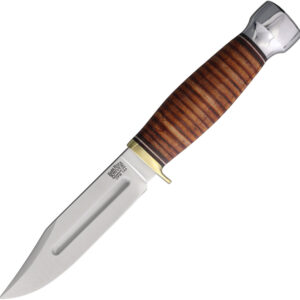 Cuchillo Bark River Gladstone Hunter Leather 9925-6SL