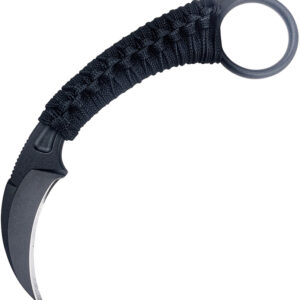 Cuchillo Bastinelli Creations PiKa Karambit Black Wrapped PIKA PVD + BLACK COBRA WRAP