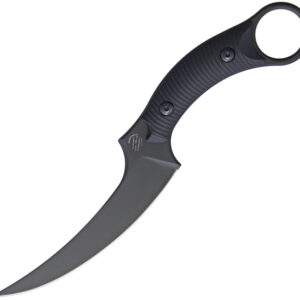 Cuchillo Bastinelli Creations Mako Fixed Blade Black PVD BC-14 PVD