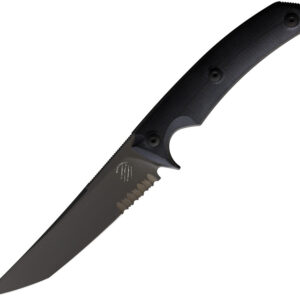 Cuchillo Bastinelli Creations PY Fixed Blade Serrated BC-10 PVDS