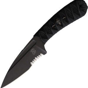 Cuchillo Bastinelli Creations SIN Fixed Blade Serrated Menu BC-SINSBTWBM