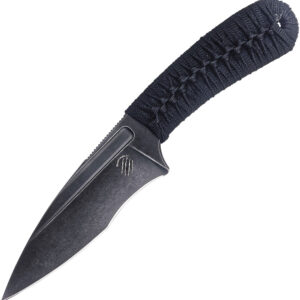 Cuchillo Bastinelli Creations SIN Fixed Blade Wrapped SIN + BLACK COBRA WRAP