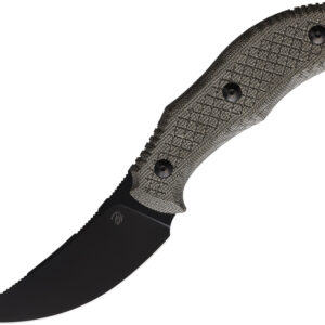 Cuchillo Bastinelli Creations Chopper Fixed Blade OD Green BC-CHOPPEROD