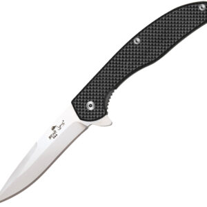 Navaja Bear & Son Slim Linerlock Carbon Fiber MC-800 TICF-S