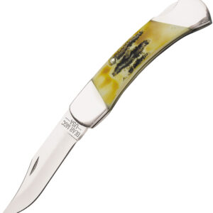 Navaja Bear & Son Lockback India Stag Bone 505