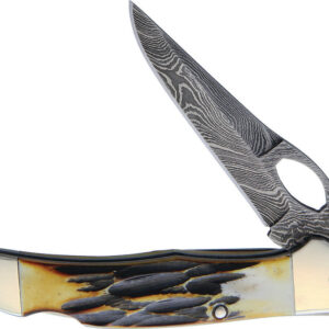 Navaja Bear & Son Lockback India Stag Bone 5149LD